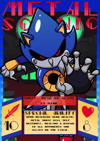 Metal Sonic Card